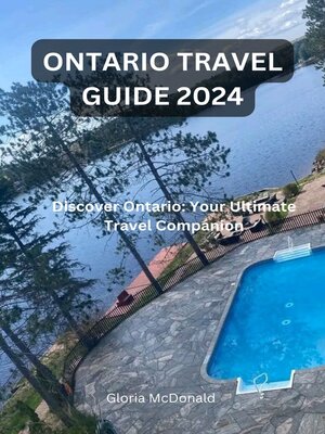 cover image of ONTARIO TRAVEL GUIDE 2024